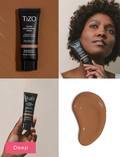 TiZO Tinted Moisturizing Serum - Deep
