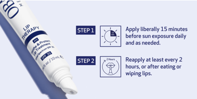 Lip Therapy Soothe & Protect Treatment Broad Spectrum - SPF 30
