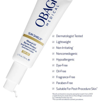 SUN Shield™ Mineral UV Barrier Protect Broad Spectrum SPF 40