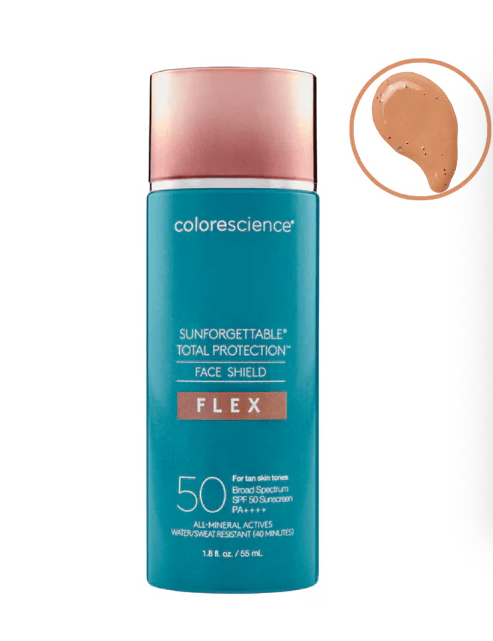 Sunforgettable® Total Protection® Face Shield Flex SPF 50 - Tan