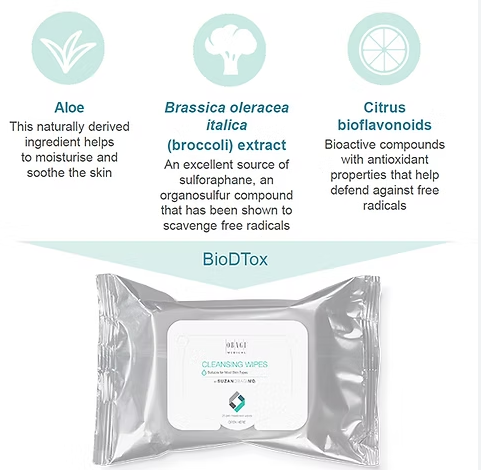 On the Go Cleansing and Makeup Removing Wipes
