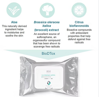 On the Go Cleansing and Makeup Removing Wipes